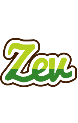 Zev golfing logo
