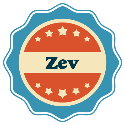 Zev labels logo