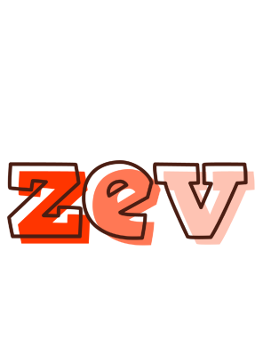Zev paint logo
