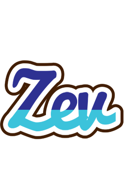 Zev raining logo