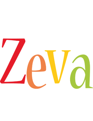 Zeva birthday logo