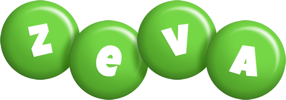 Zeva candy-green logo