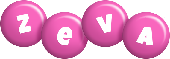 Zeva candy-pink logo