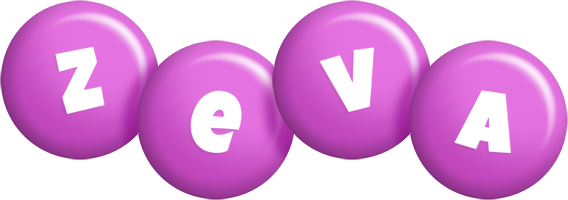 Zeva candy-purple logo