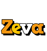 Zeva cartoon logo