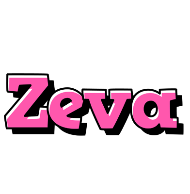 Zeva girlish logo