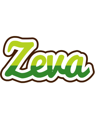 Zeva golfing logo