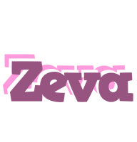 Zeva relaxing logo