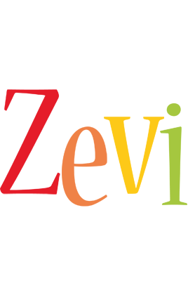 Zevi birthday logo
