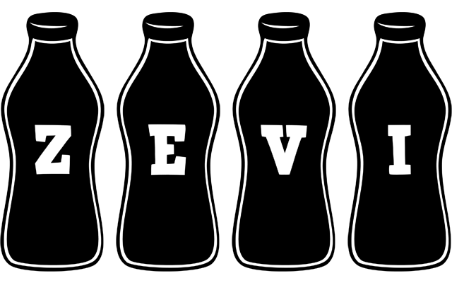 Zevi bottle logo