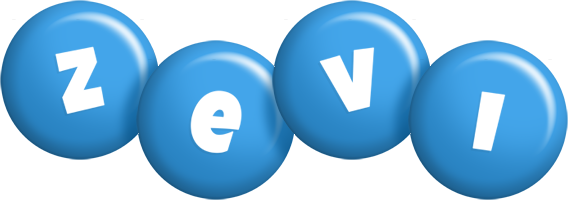 Zevi candy-blue logo