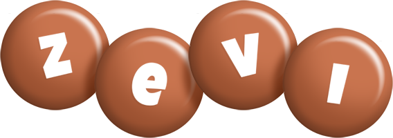 Zevi candy-brown logo