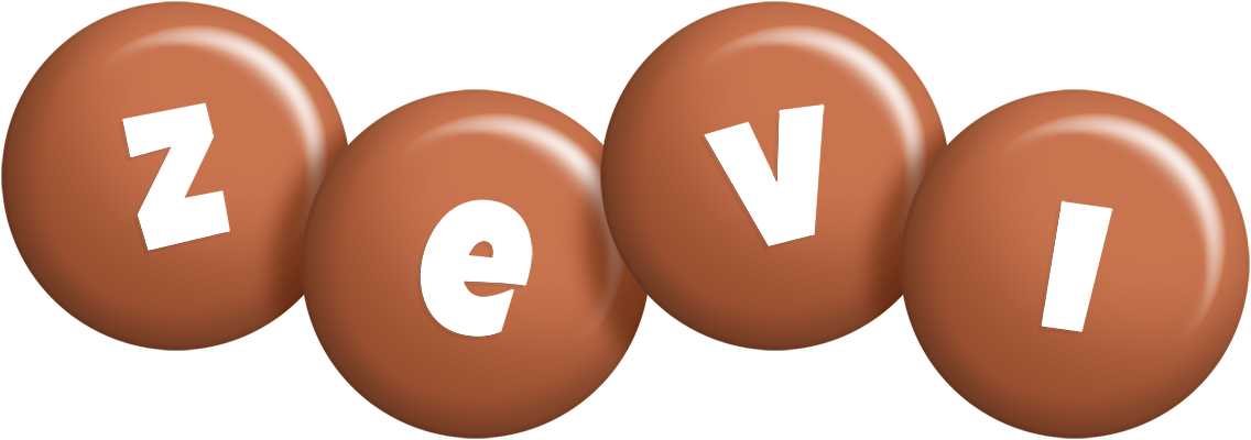 Zevi candy-brown logo