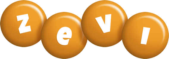 Zevi candy-orange logo