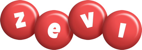 Zevi candy-red logo