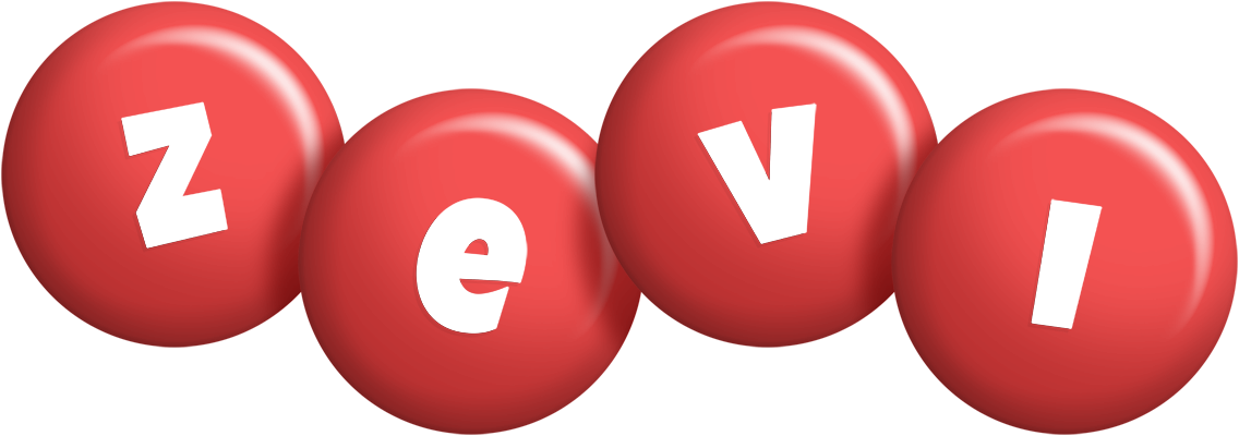 Zevi candy-red logo