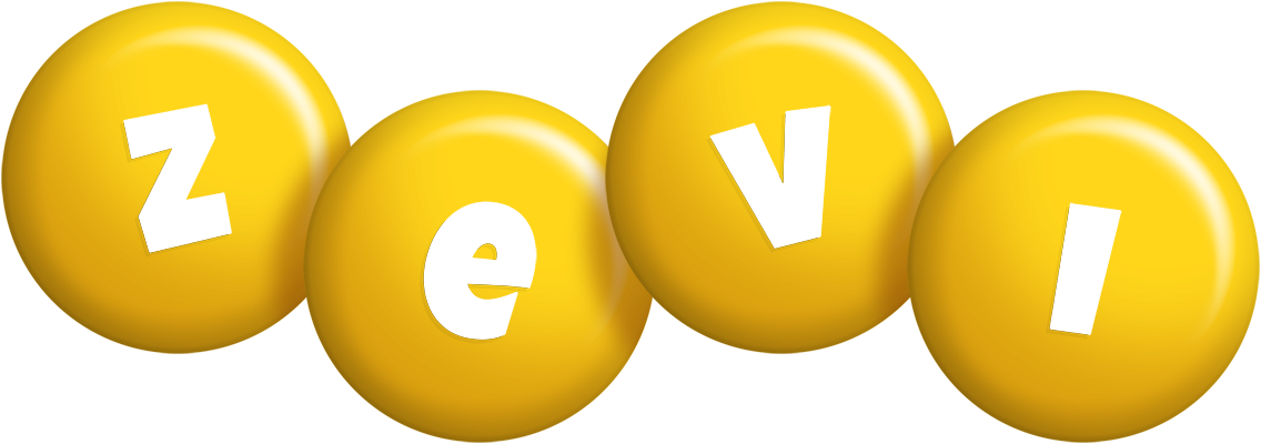 Zevi candy-yellow logo