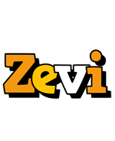 Zevi cartoon logo