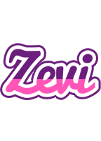 Zevi cheerful logo