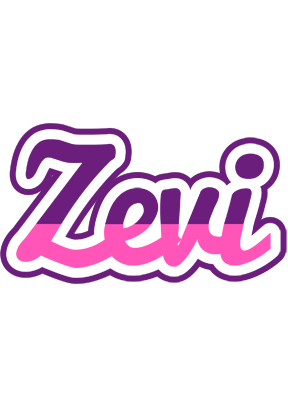 Zevi cheerful logo