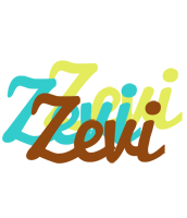 Zevi cupcake logo