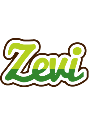 Zevi golfing logo