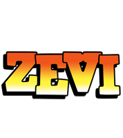 Zevi sunset logo