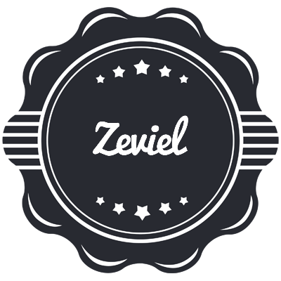 Zeviel badge logo