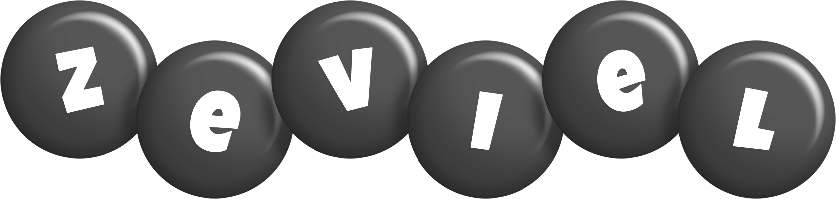 Zeviel candy-black logo