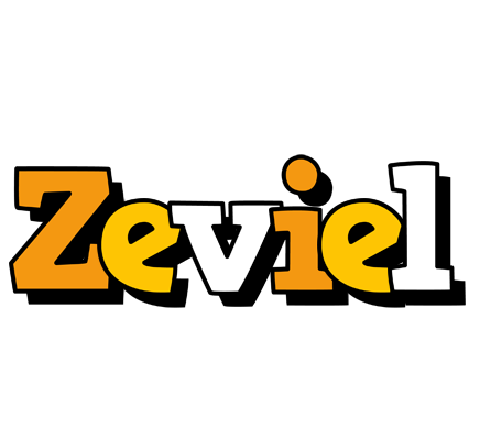 Zeviel cartoon logo