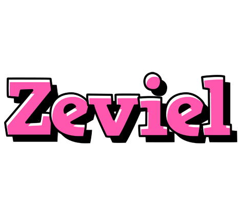 Zeviel girlish logo