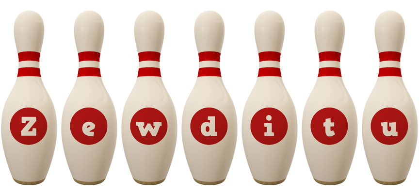 Zewditu bowling-pin logo