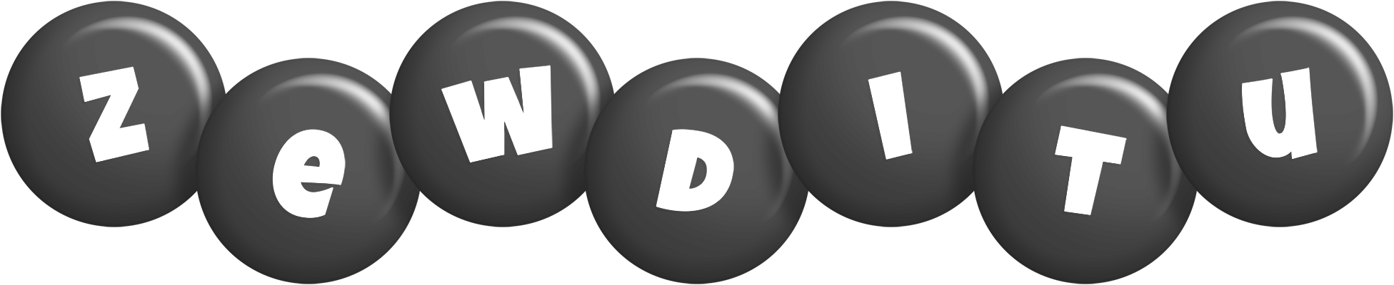 Zewditu candy-black logo