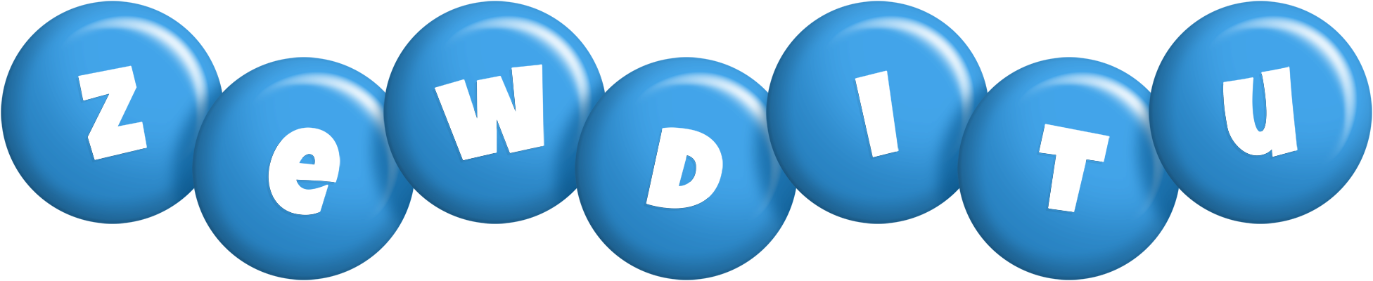 Zewditu candy-blue logo