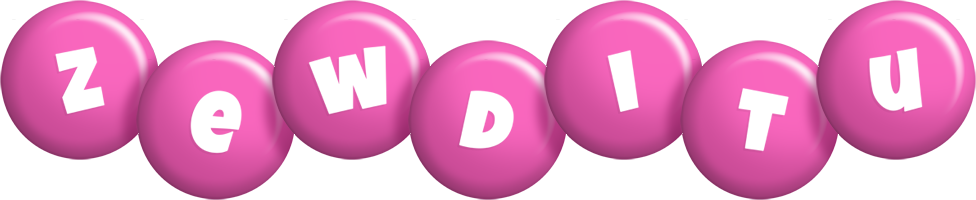 Zewditu candy-pink logo