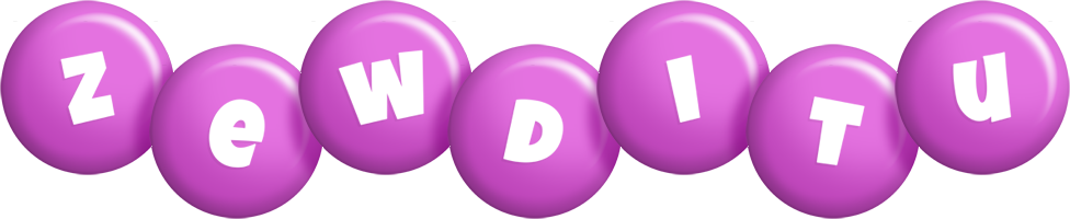 Zewditu candy-purple logo