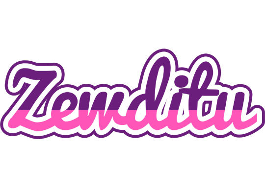 Zewditu cheerful logo