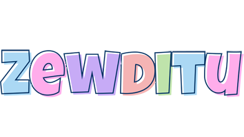 Zewditu pastel logo