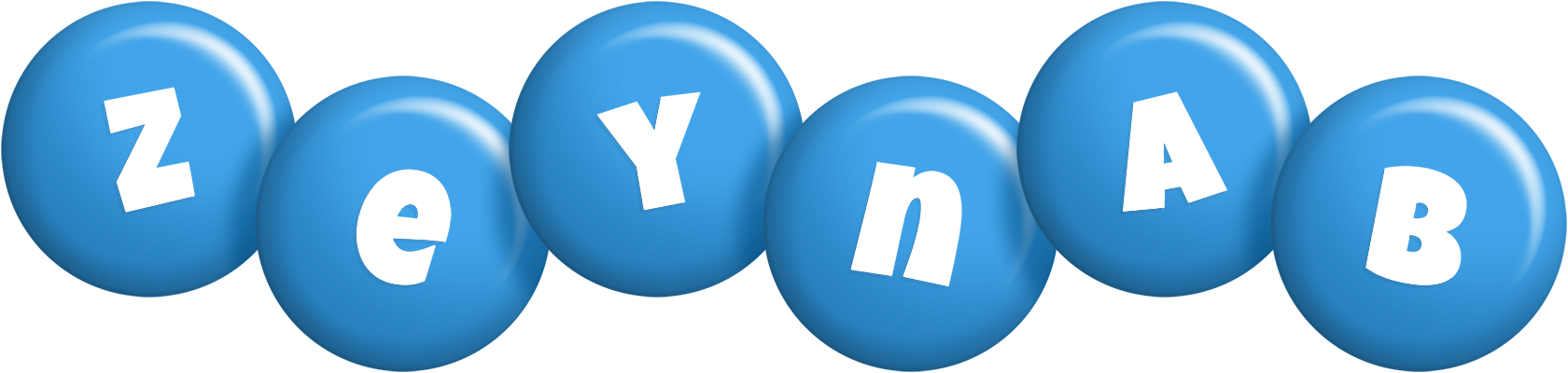 Zeynab candy-blue logo