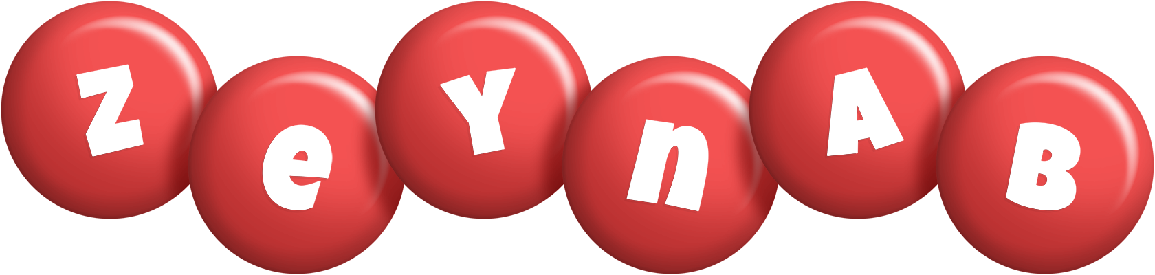 Zeynab candy-red logo