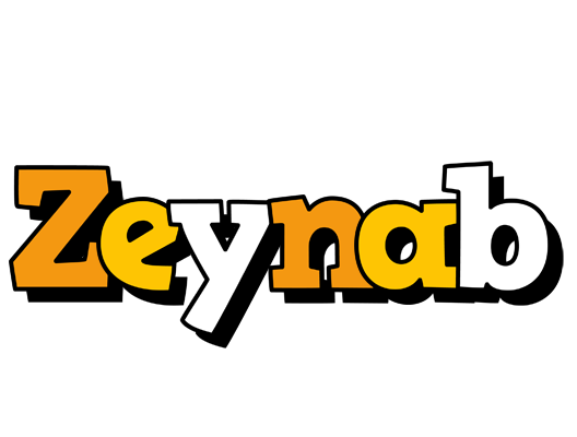 Zeynab cartoon logo