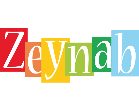 Zeynab colors logo