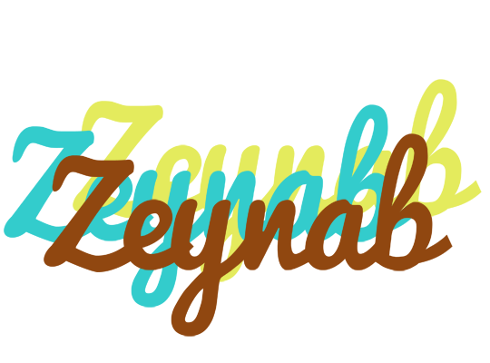 Zeynab cupcake logo