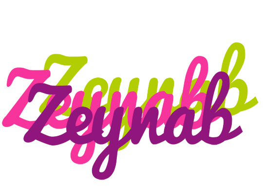 Zeynab flowers logo