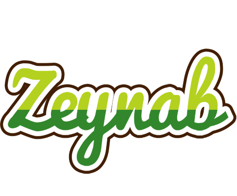 Zeynab golfing logo