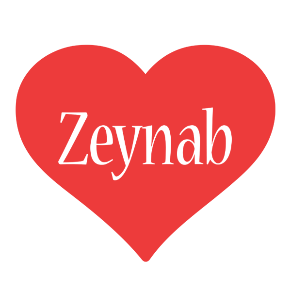 Zeynab love logo