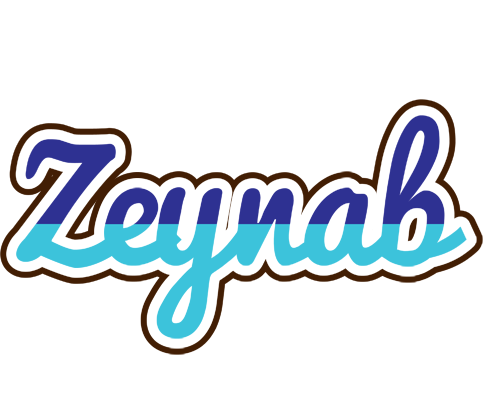 Zeynab raining logo