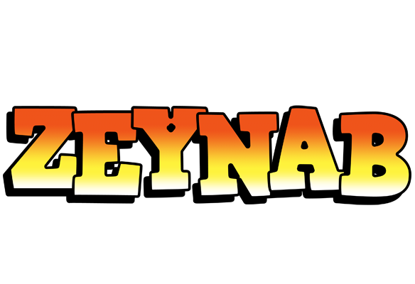 Zeynab sunset logo