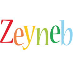 Zeyneb birthday logo