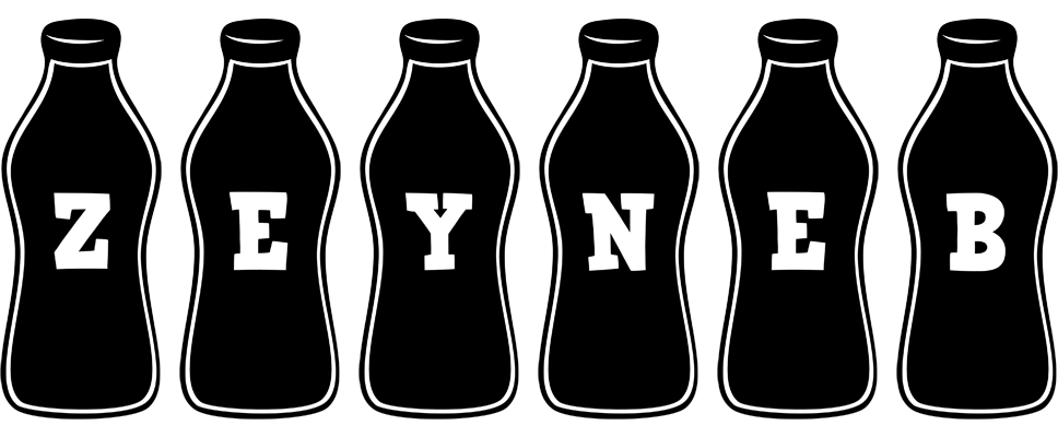 Zeyneb bottle logo